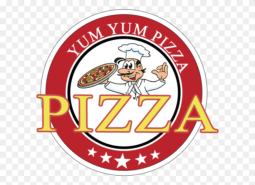 600x550 Yum Yum Pizza Amp Kebab Pizza, Label, Text, Poster HD PNG Download
