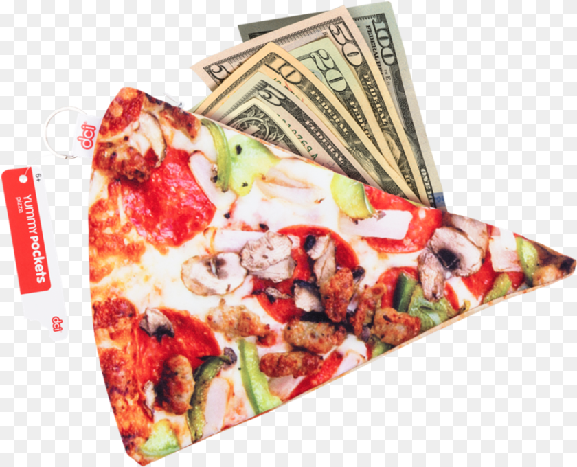 920x745 Yummypocket Pizza With Dollar Bills Facing Front Pizza, Food Transparent PNG