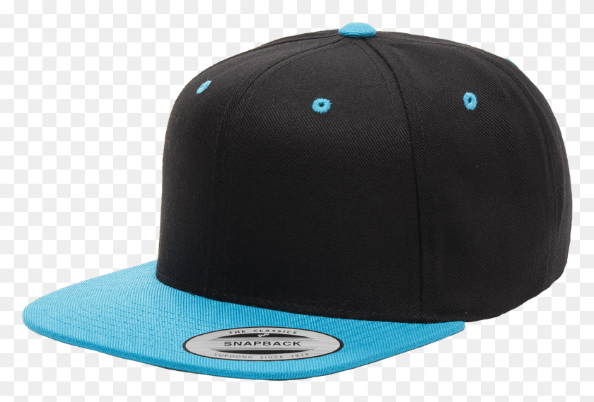 1100x718 Yupoong Blank Flexfit Hat Snapback Two Tone Baseball Cap, Clothing, Apparel, Cap HD PNG Download