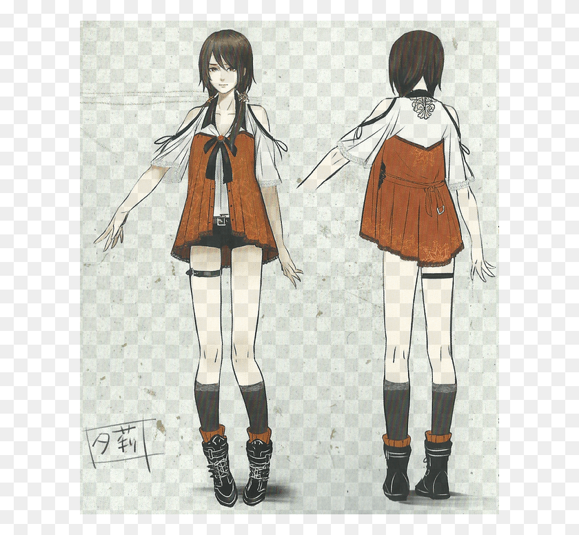 608x716 Yuri Concept 1 Anime, Clothing, Apparel, Person HD PNG Download