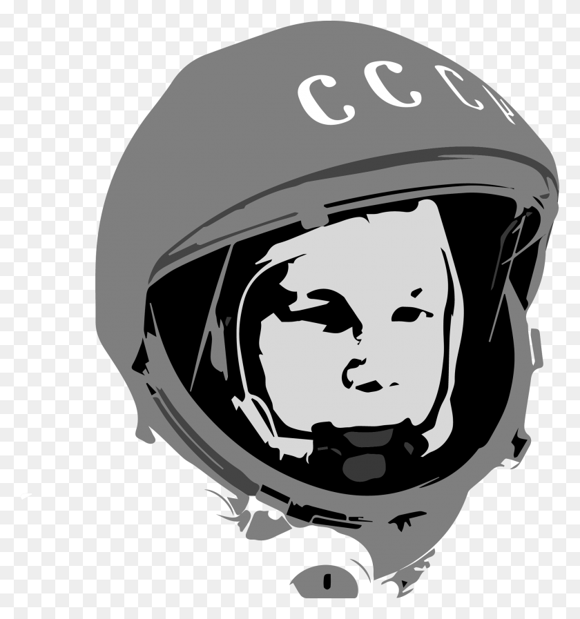 1979x2125 Yuri Gagarin Transparent Image Illustration, Clothing, Apparel, Helmet HD PNG Download