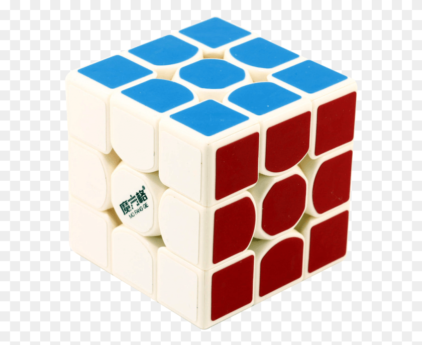 586x627 Yuxin Little Magic 3x3 White, Rubix Cube, Rug HD PNG Download