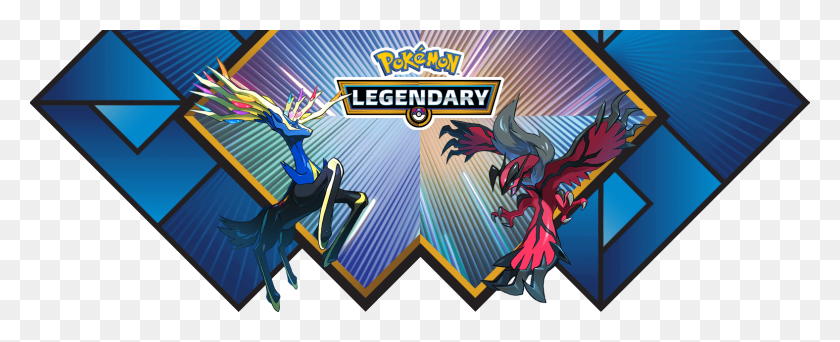 1576x570 Yveltal And Xerneas Lugia And Ho Oh Event, Bird, Animal HD PNG Download
