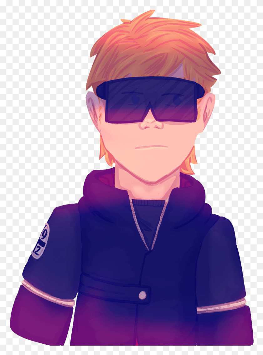 796x1096 Zack Saber Cartoon, Clothing, Sunglasses, Accessories HD PNG Download