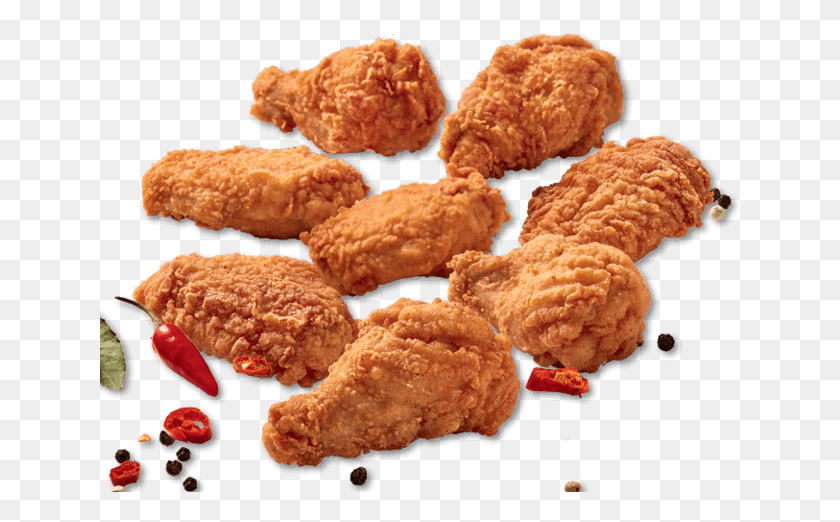641x462 Zamba Winglets Crispy Fried Chicken, Food, Nuggets HD PNG Download