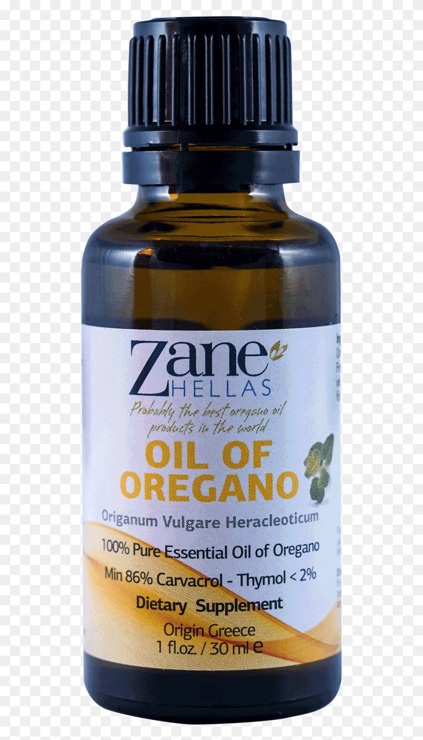 521x1407 Zane Hellas Wild Pure Greek Essential Oil Of Oregano Bottle, Beer, Alcohol, Beverage HD PNG Download