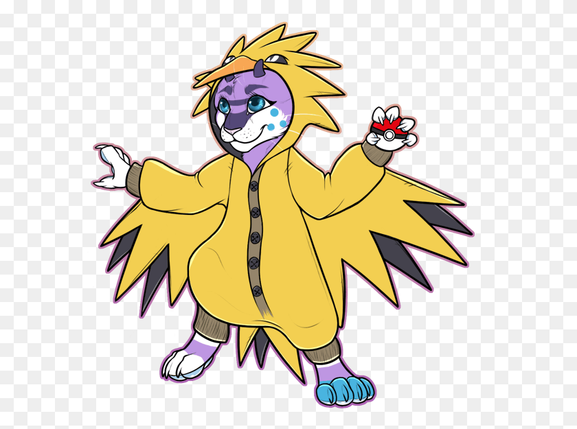 587x565 Zapdos Kiguteam Instinct By Lithdragon Cartoon, Person, Human, Leisure Activities HD PNG Download