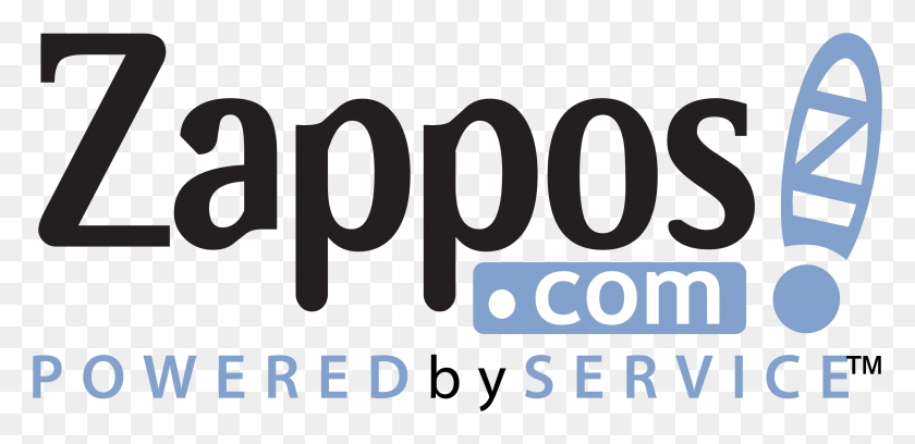 2659x1187 Descargar Pngzappos Com Logo Zappos Logo, Número, Símbolo, Texto Hd Png