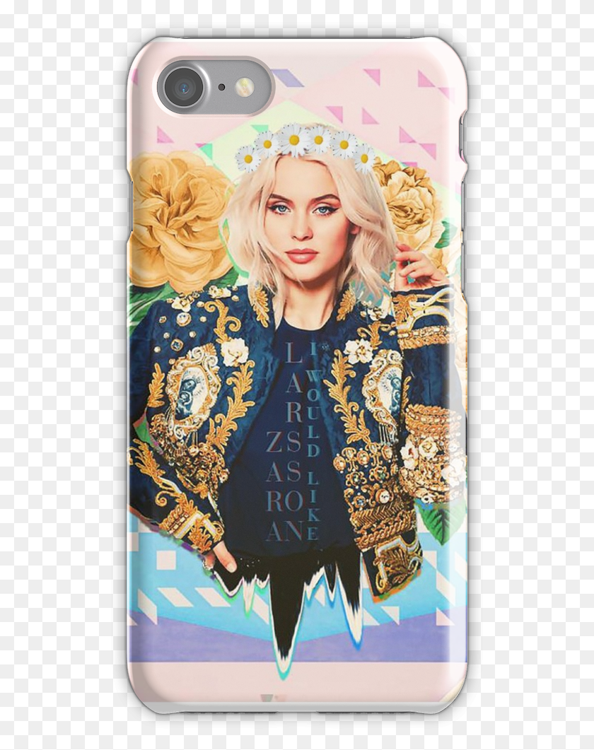 527x1001 Zara Larsson Flower Iphone 7 Snap Case Zara Larsson Photoshoot 2019, Person, Human, Clothing HD PNG Download
