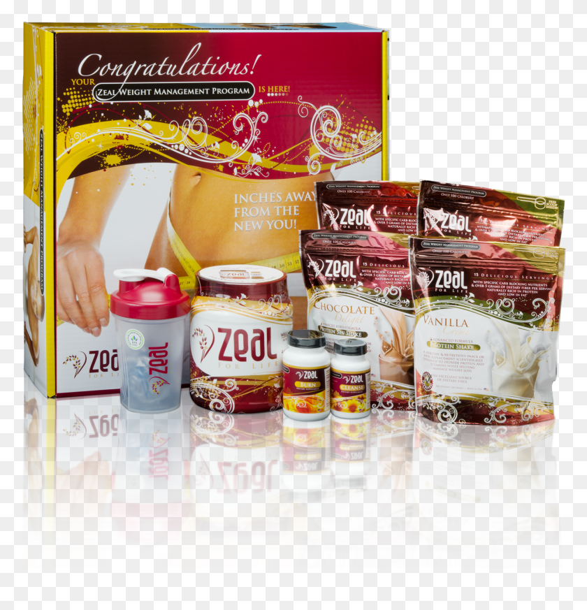 1403x1464 Zeal Weight Management Box Item Display, Canned Goods, Can, Aluminium HD PNG Download