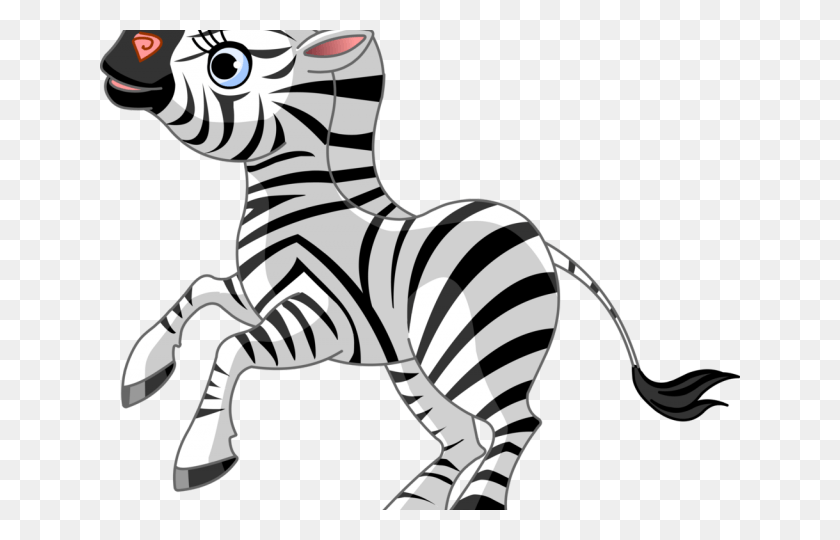 640x480 Zebra Clipart Realistic Clip Art, Wildlife, Mammal, Animal HD PNG Download