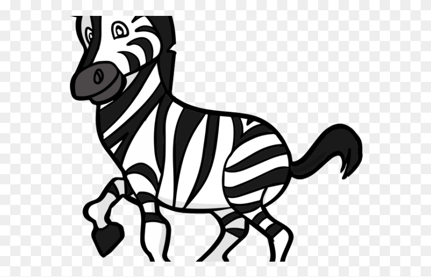 574x481 Zebra Clipart Zoo Clipart Clip Art, Mammal, Animal, Stencil HD PNG Download