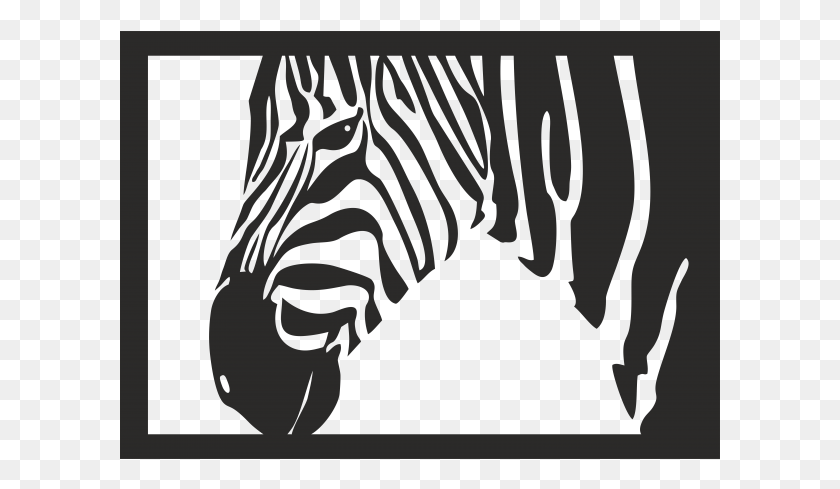 601x429 Descargar Png Zebra Metal Arte De La Pared Decoración Retrato Siyah Beyaz Kanvas Tablo, La Vida Silvestre, Mamífero, Animal Hd Png