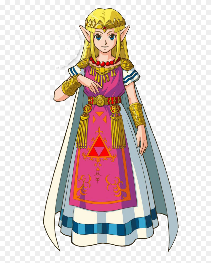 585x987 Zelda C Photo Zelda 1 1 Link Between Worlds Zelda Smash, Costume, Clothing, Apparel HD PNG Download