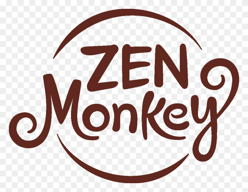 997x758 Zen Monkey Overnight Oats Zen Monkey, Text, Label, Alphabet HD PNG Download