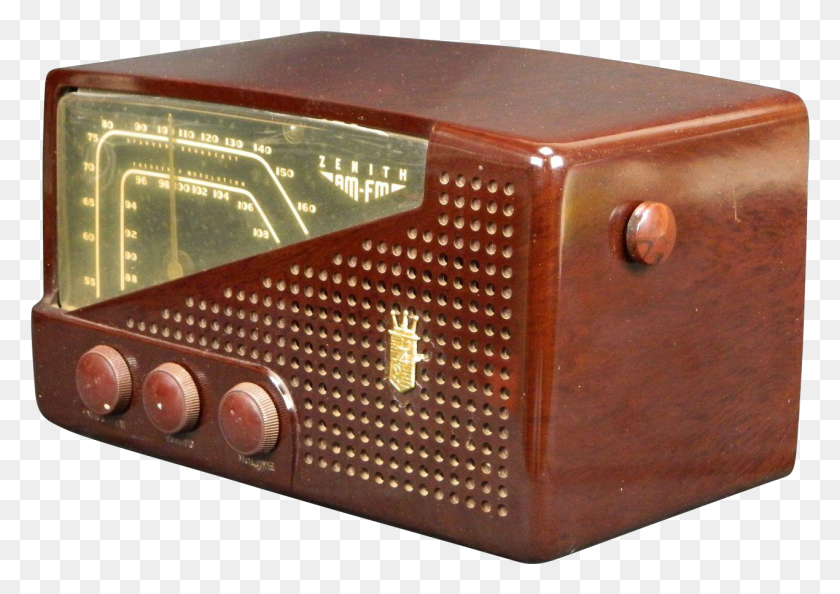 1270x870 Zenith Am Amp Fm Radio Model 7h822z Electronics, Box HD PNG Download