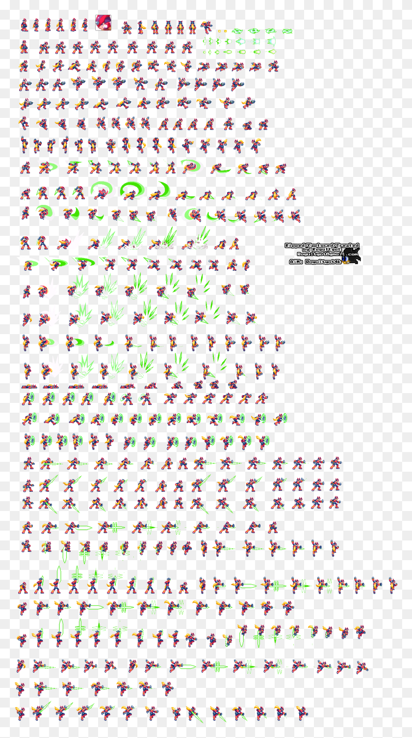 1205x2228 Zero Megaman Zero Sprites, Text, Word, Number HD PNG Download