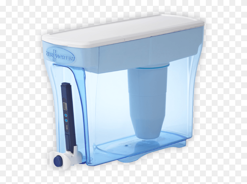 590x566 Zerowater 23 Cup Water Filter Jug Zero Water Filters Amazon, Appliance, Furniture, Electronics HD PNG Download