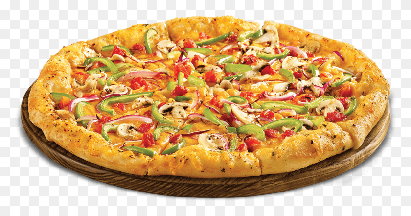 1303x637 Zesty Veggie Beef Pizza, Food, Dish, Meal HD PNG Download