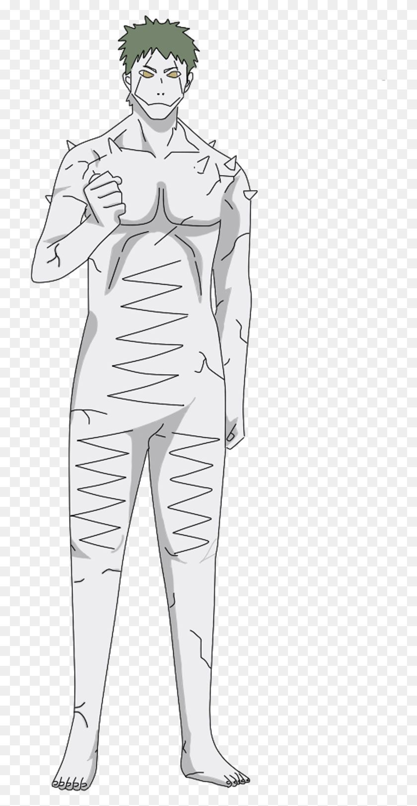 717x1562 Zetsu White Line Art, Person, Human, Clothing HD PNG Download