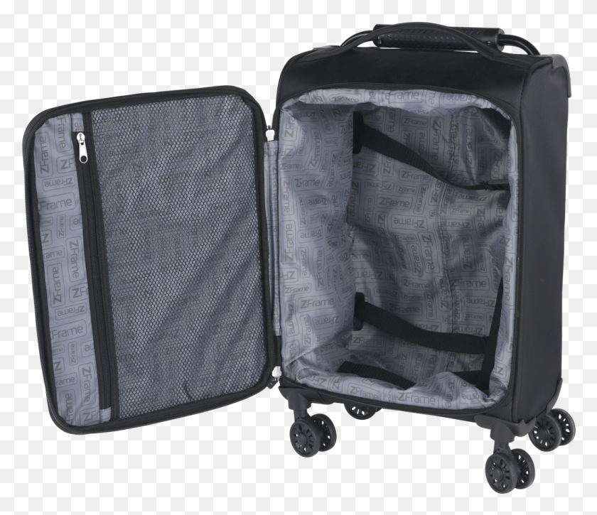 1048x894 Zframe 22 Medium 4 Double Wheel Super Lightweight Suitcase Hand Luggage HD PNG Download