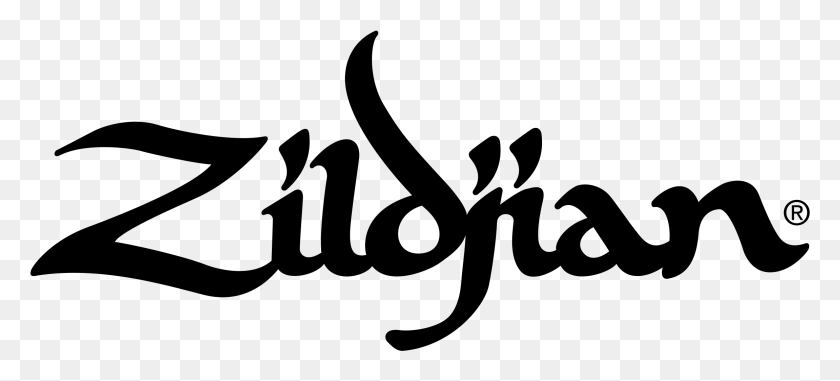 2302x950 Zildjian Logo Transparent Zildjian Logo, Gray, World Of Warcraft HD PNG Download