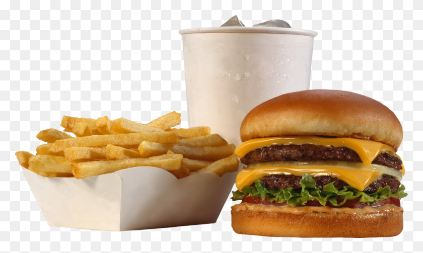 1024x582 Descargar Pngzinger Burger Top 10 Zinger Hamburguesa Y Papas Fritas Comida Rápida Genérica, Comida, Papas Fritas Hd Png
