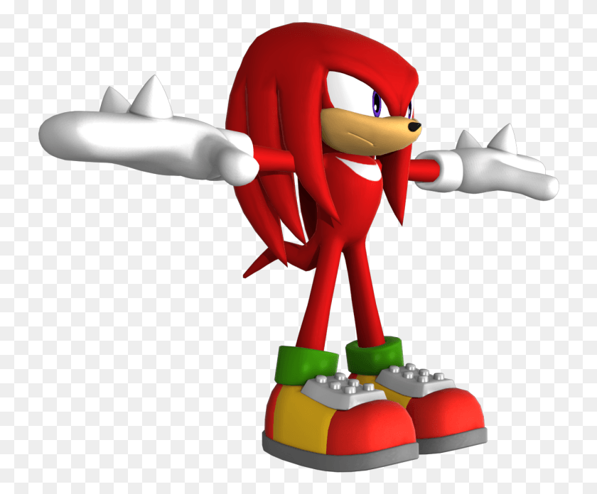 734x636 Zip Archive Knuckles The Echidna Model, Toy, Weapon, Weaponry HD PNG Download