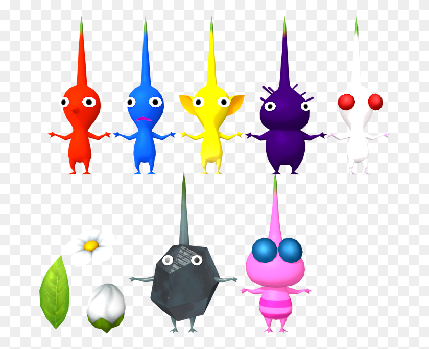 690x624 Zip Archive Pikmin Sprites, Graphics, Light HD PNG Download