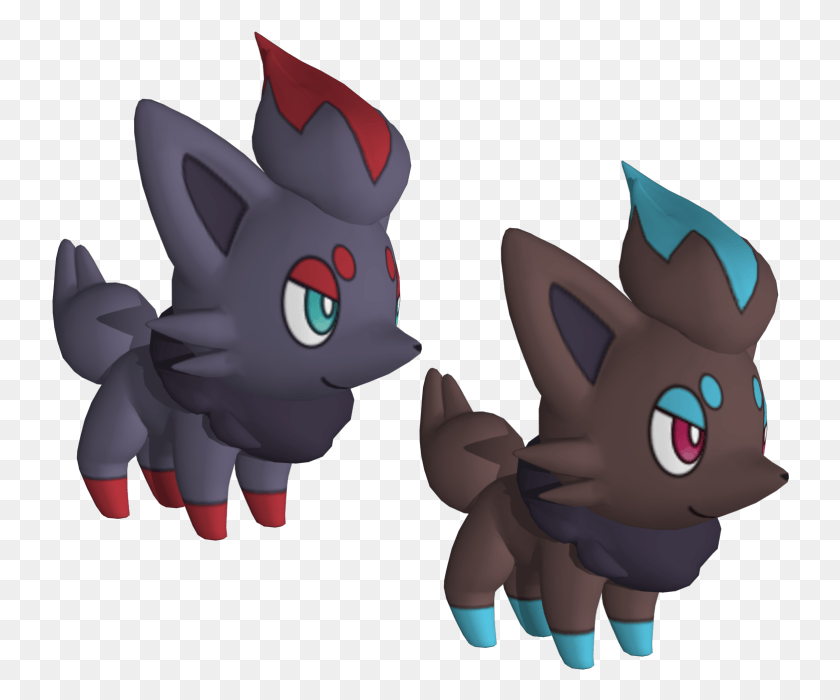 738x640 Zip Archive Pokemon Sun And Moon Zorua, Toy, Graphics HD PNG Download