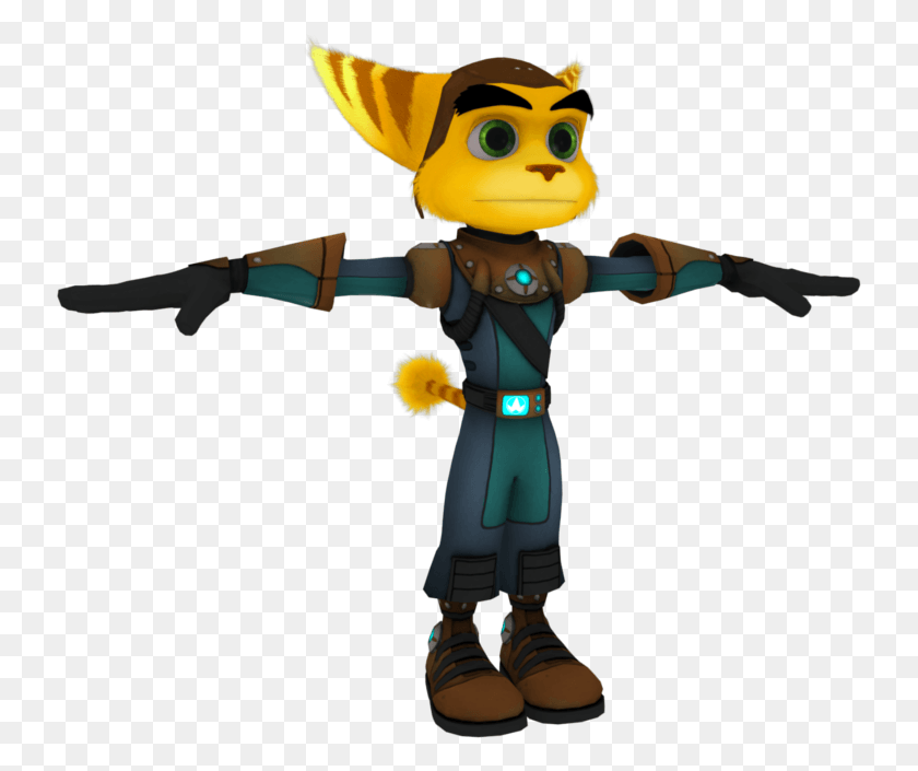 737x645 Zip Archive Ratchet And Clank Acit, Juguete, Persona, Humano Hd Png