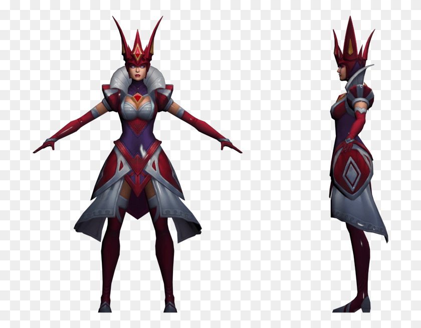 713x595 Zip Archive Syndra Queen Of Diamonds, Person, Human, Costume HD PNG Download