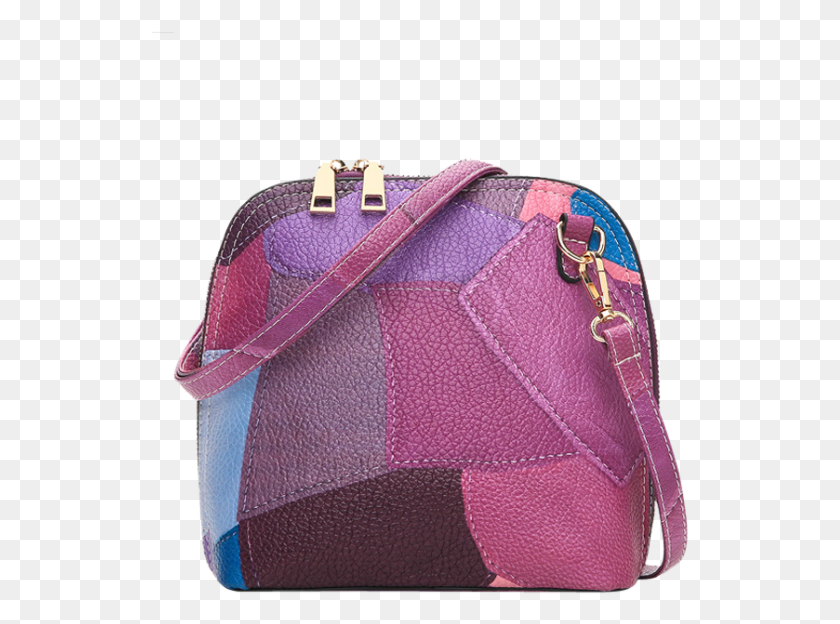 538x564 Zip Around Color Blocking Cross Body Bag Shoulder Bag, Handbag, Accessories, Accessory HD PNG Download