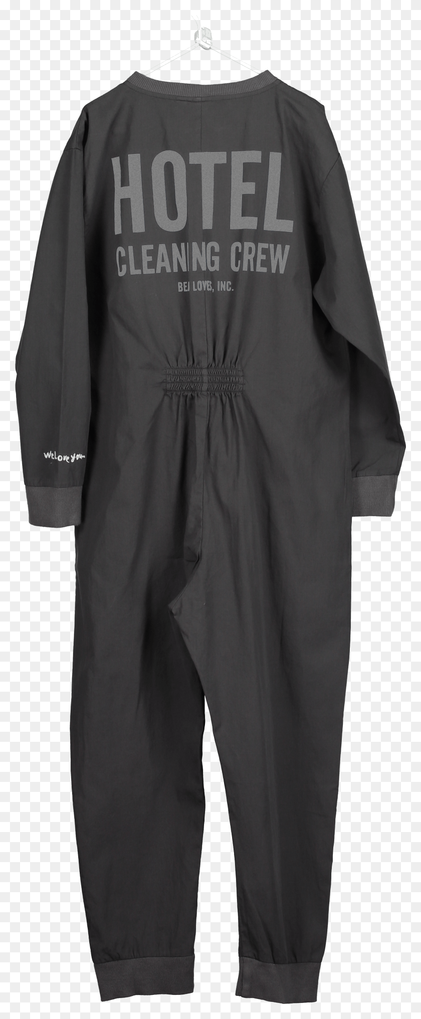 1603x4055 Zip Boiler Suit One Piece Garment, Clothing, Apparel, Coat HD PNG Download