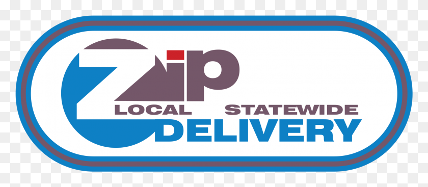 2191x865 Zip Delivery Logo Transparent Delivery, Text, Label, Logo HD PNG Download