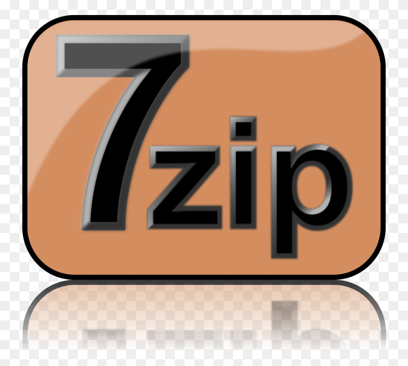 751x694 Zip File Archiver 7z Computer Icons 7 Zip, Number, Symbol, Text HD PNG Download