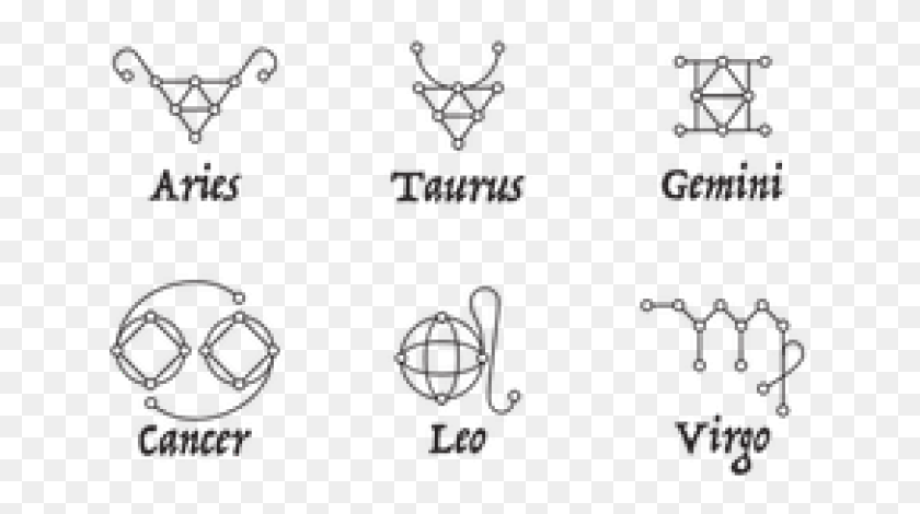 641x410 Zodiac Sign Clipart Public Domain Drawing, Accessories, Accessory HD PNG Download