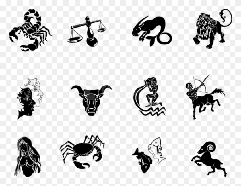 829x625 Zodiac Signs Transparent Clipart Photo Tattoos For Capricorn Zodiac, Text, Logo, Symbol HD PNG Download