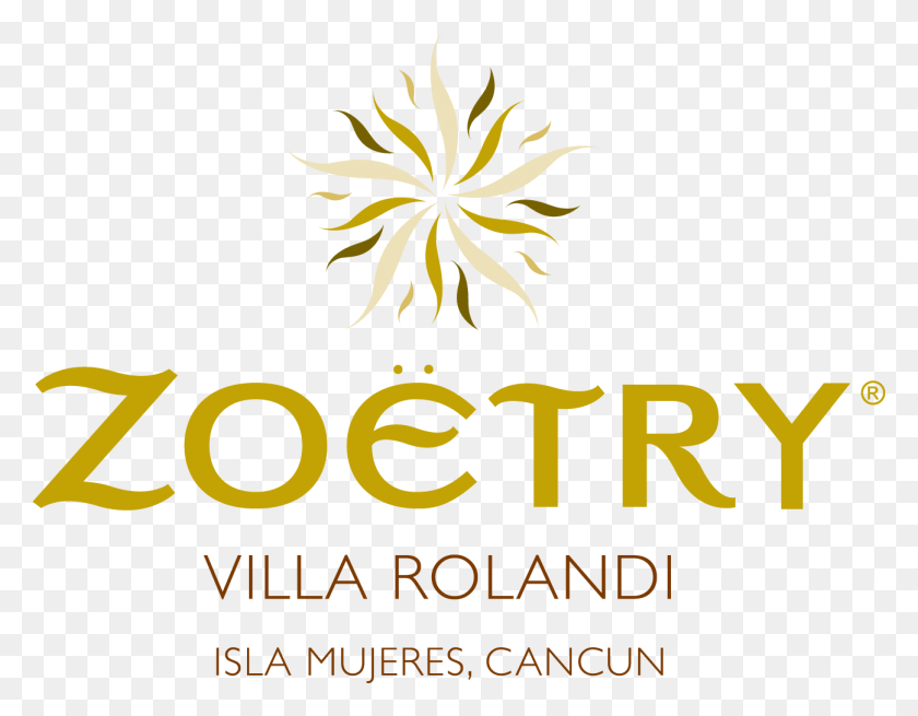 1297x991 Zoetry Villa Rolandi Isla Mujeres All Gourmet Royal Zoetry Villa Rolandi Logo, Text, Plant, Label HD PNG Download