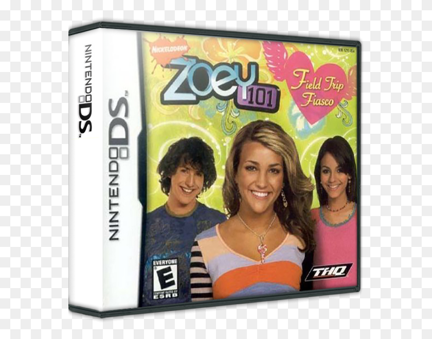 576x599 Zoey 101 Field Trip Fiasco Nintendo Ds Shoot Em Up, Person, Human, Text HD PNG Download