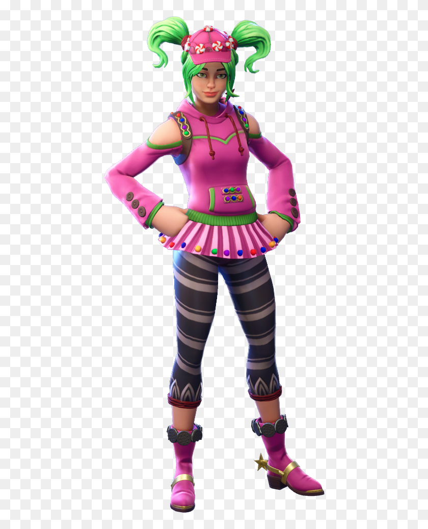 435x978 Zoey Fortnite, Performer, Person, Human HD PNG Download