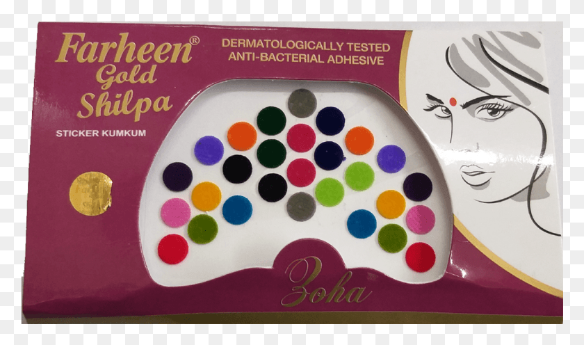 1070x599 Zoha Multi Bindi, Paint Container, Palette HD PNG Download