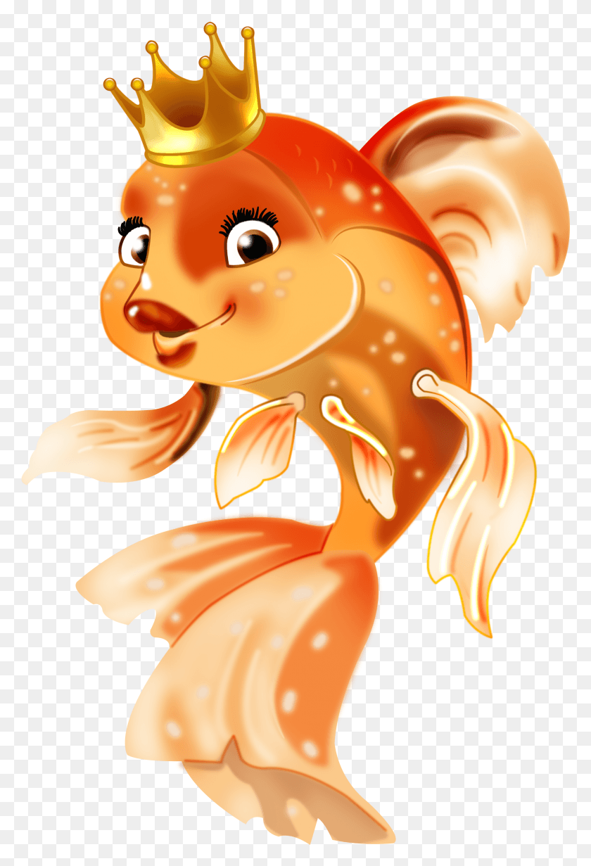 1966x2952 Zolotaya Ribka, Goldfish, Fish, Animal HD PNG Download