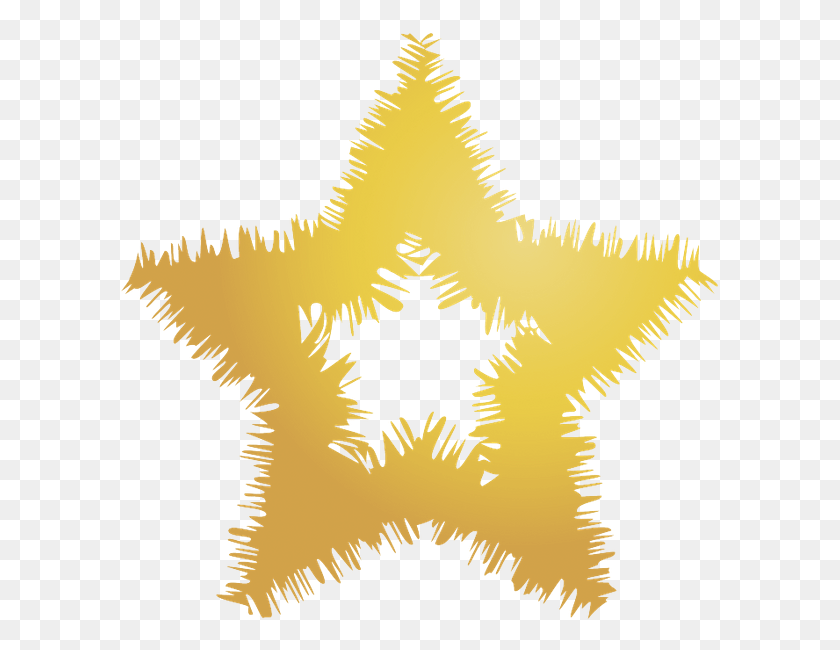 601x590 Золотая Звезда Золотая Звезда Goldstern Toile D39Or Иллюстрация, Звездный Символ, Символ Hd Png Скачать