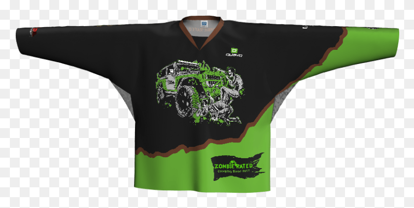 812x377 Zombie Active Shirt, Clothing, Apparel, T-shirt HD PNG Download