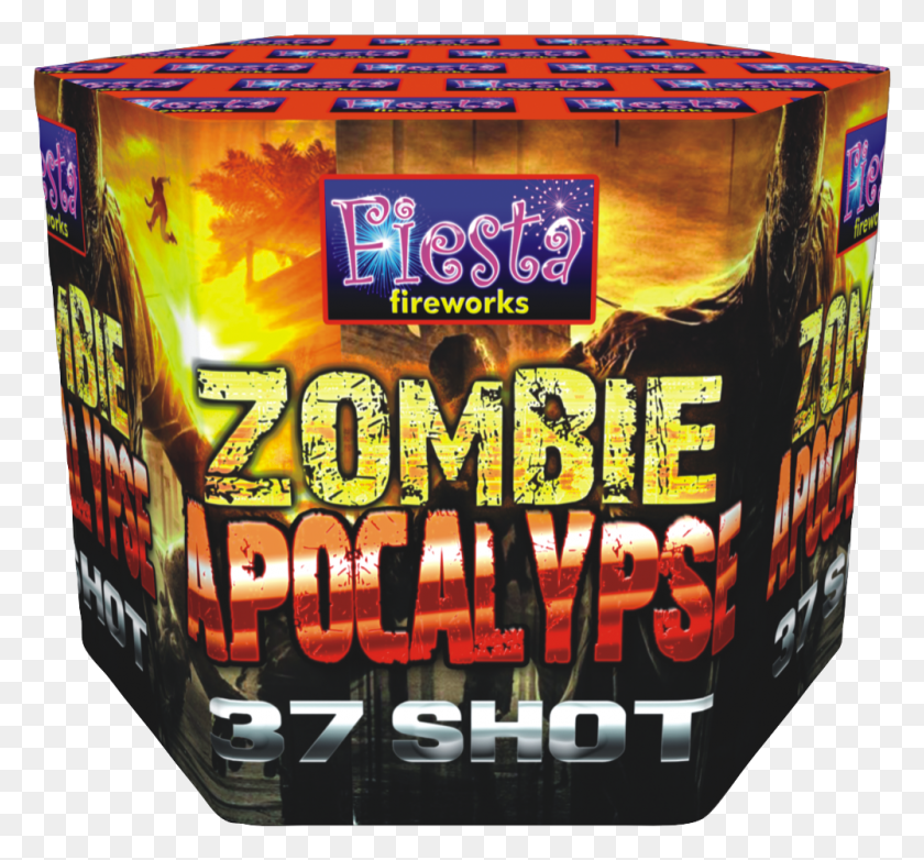 1000x926 Zombie Apocalypse 37 Shot, Arcade Game Machine, Advertisement, Poster HD PNG Download