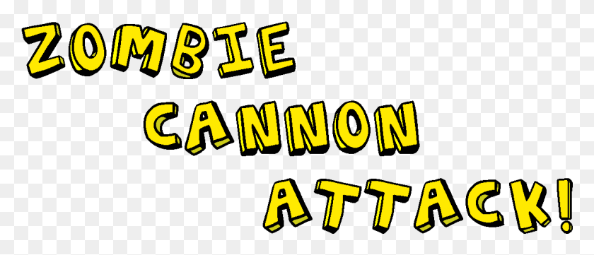 1178x455 Zombie Cannon Attack, Alphabet, Text, Word HD PNG Download