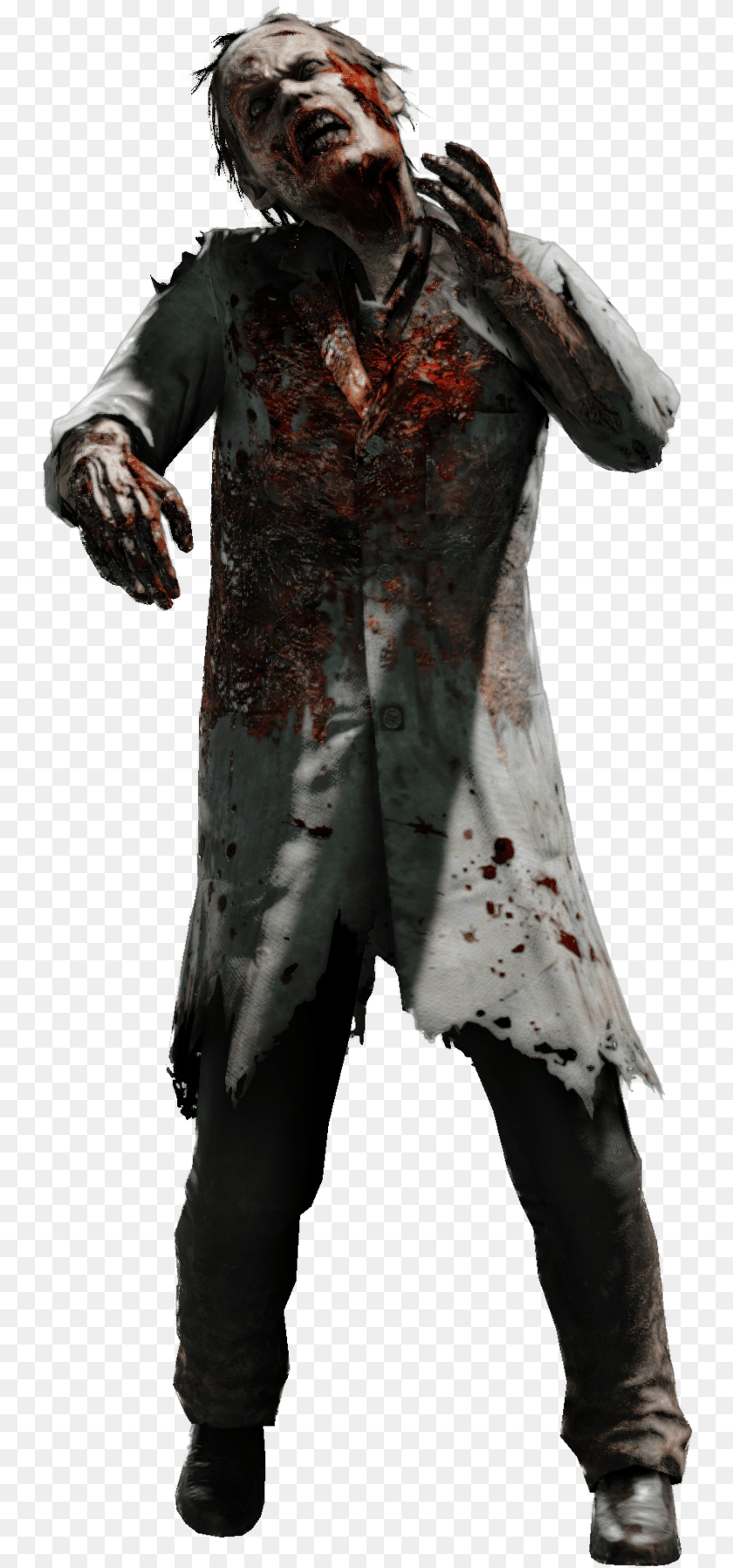 Zombie Transparent Background Zombie, Adult, Person, Clothing, Coat PNG