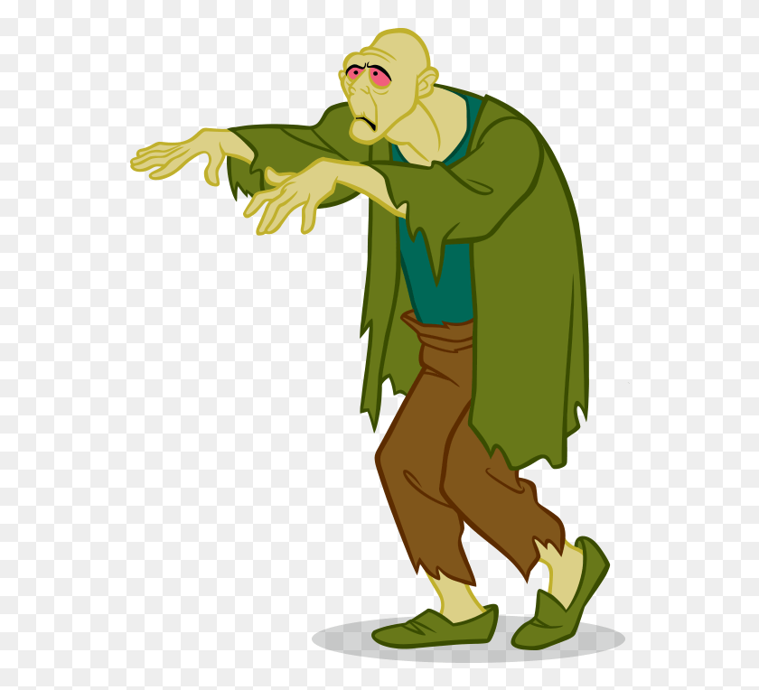 554x704 Zombie Scooby Doo The Zombie, Elf, Animal, Plant HD PNG Download