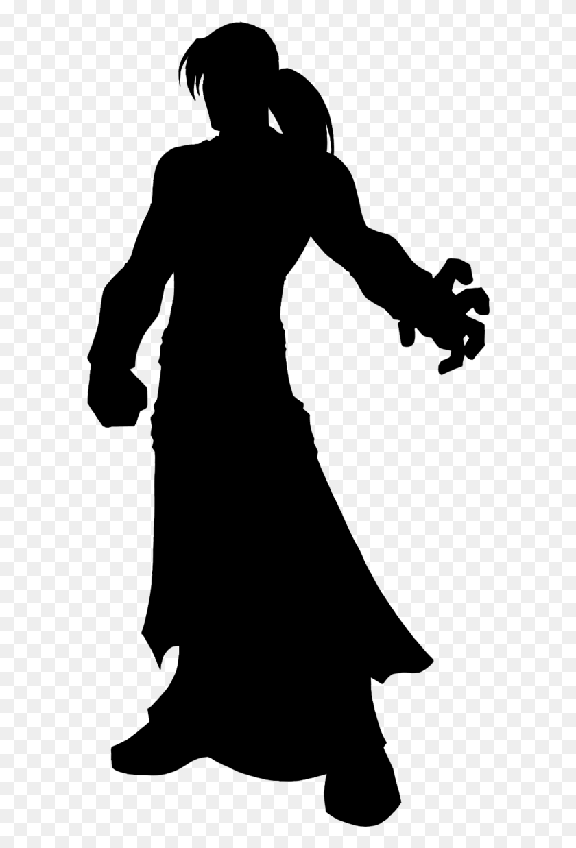 590x1177 Zombie Silhouette Clip Art Clip Art, Gray, World Of Warcraft HD PNG Download